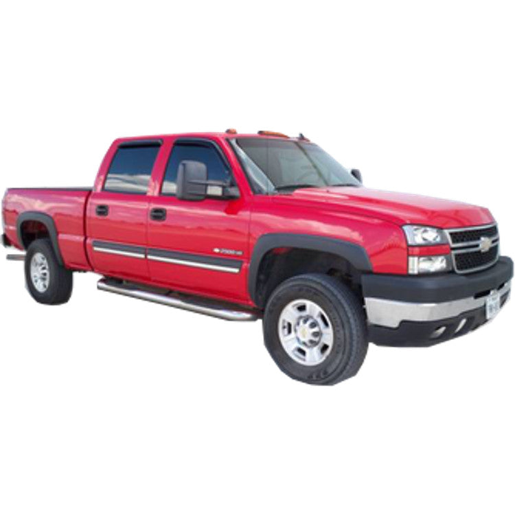 1999-2006 Chevy Silverado Fender Flares Painted - Bolt Style (Pocket Style)