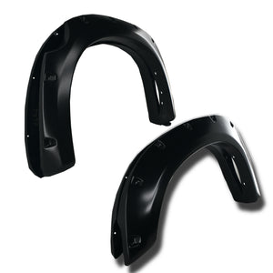 2007-2013 Toyota Tundra Painted to Match Fender Flare Set (Long Front) - Bolt Style (Pocket Style)