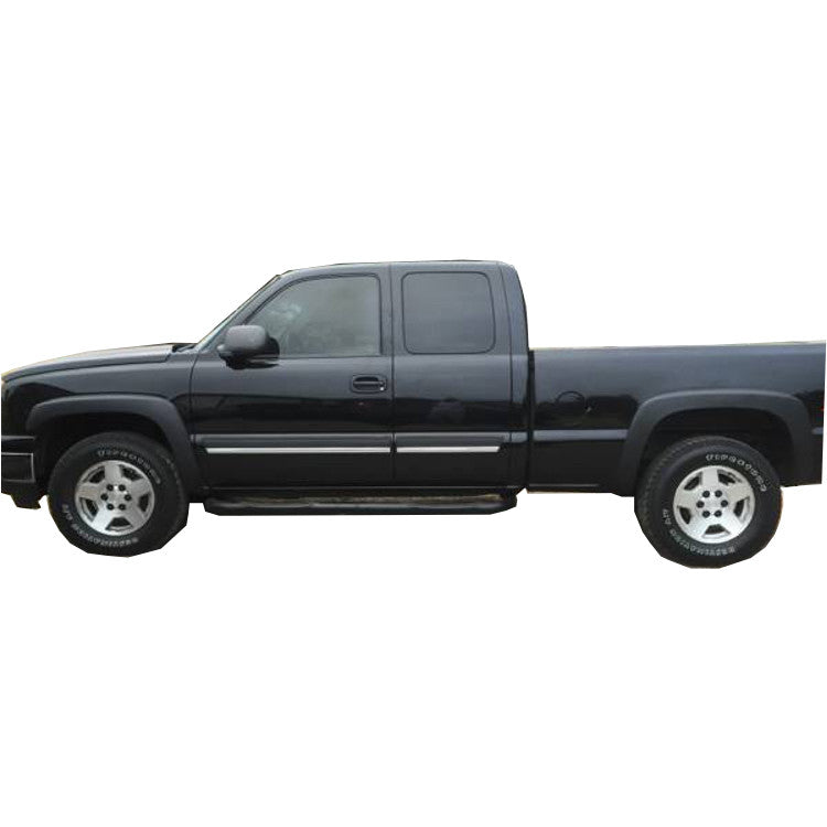 1999-2006 Chevy Silverado Fender Flares Painted - Bolt Style (Pocket Style)