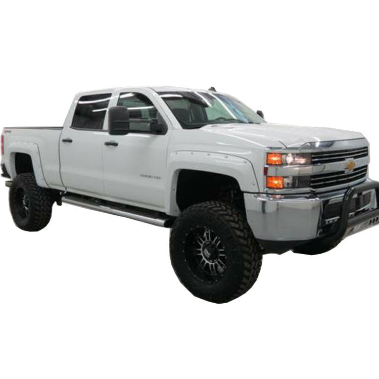 2015-2018 Chevrolet Silverado 2500 3500 Fender Flare Set - Bolt Style - 78.8" and 97.8" BED ONLY