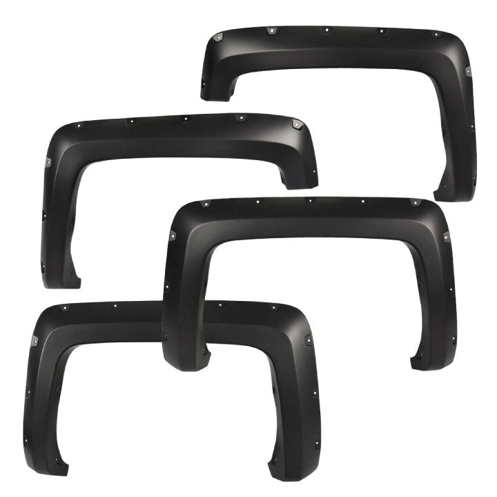 2015-2018 Chevrolet Silverado 2500 3500 Fender Flare Set - Bolt Style - 78.8" and 97.8" BED ONLY