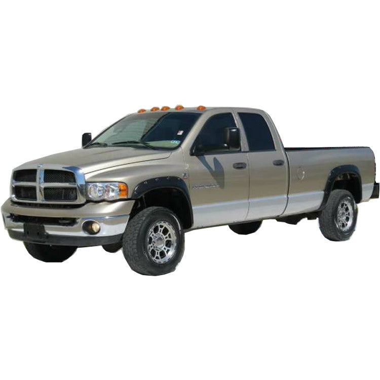 2002-2008 Dodge Ram 1500 2500 3500 Painted to Match Fender Flare Set - Bolt Style (Pocket Style)