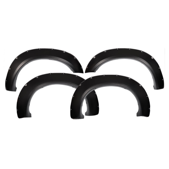 2008-2010 Ford F-250/350 Super Duty Fender Flare Set - Bolt Style (Pocket Style)