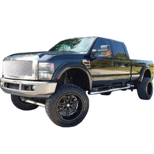 2008-2010 Ford F-250/350 Super Duty Fender Flare Set - Bolt Style (Pocket Style)