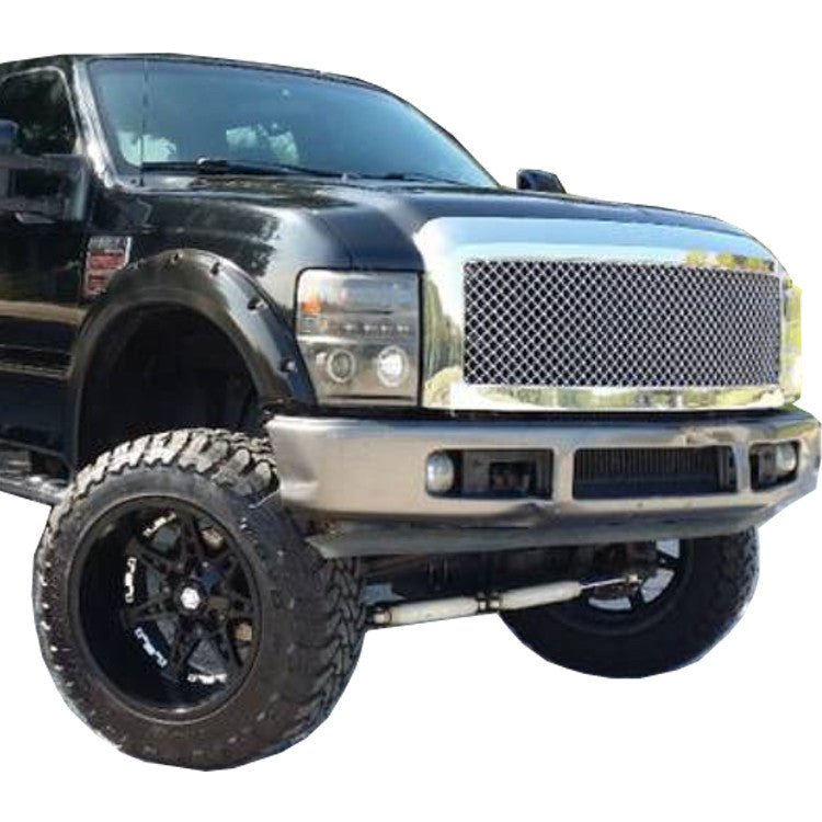 2008-2010 Ford F-250/350 Super Duty Fender Flare Set - Bolt Style (Pocket Style)