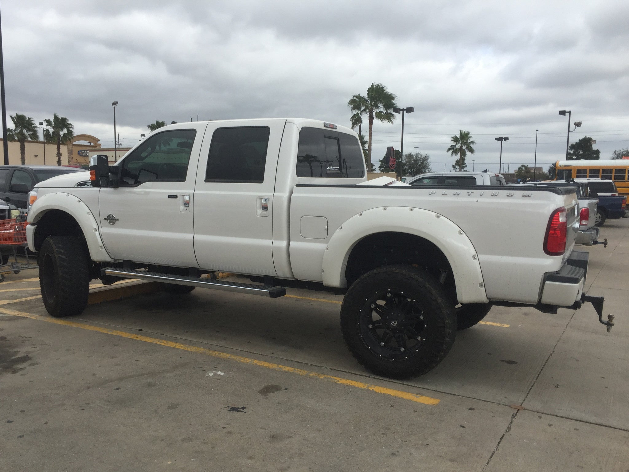 2011-2015 Ford F-250/350 Super Duty Fender Flare Set - Bolt Style (Pocket Style)