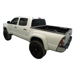 2012-2015 Toyota Tacoma 60.3" Bed - Painted to Match Fender Flare Set - Bolt Style (Pocket Style)