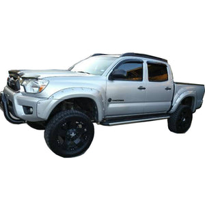 2012-2015 Toyota Tacoma 60.3" Bed - Painted to Match Fender Flare Set - Bolt Style (Pocket Style)