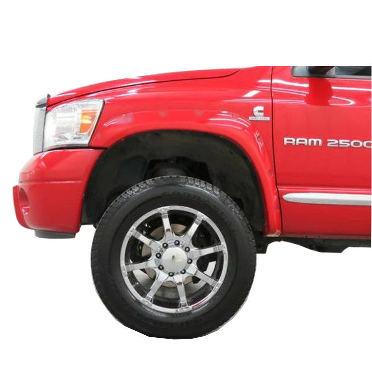 2002-2008 Dodge Ram 1500 2500 3500 Painted to Match Fender Flare Set - Smooth Style