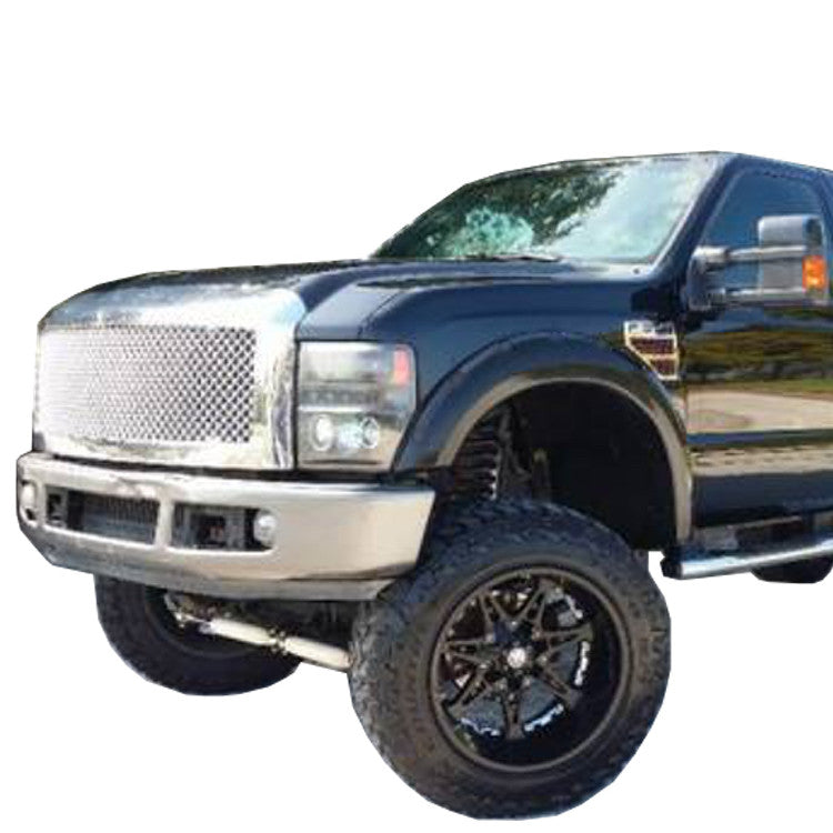 2008-2010 Ford F-250/350 Super Duty Fender Flare Set - Smooth Style