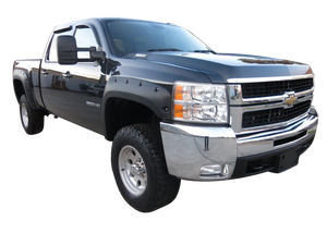 2007-2013 Chevrolet Silverado 1500 6.5' and 8.0' Fender Flare Set - Bolt Style (Pocket Style)