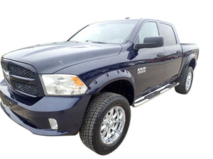 2009-2018 Dodge Ram 1500 Painted to Match Fender Flare Set - Bolt Style
