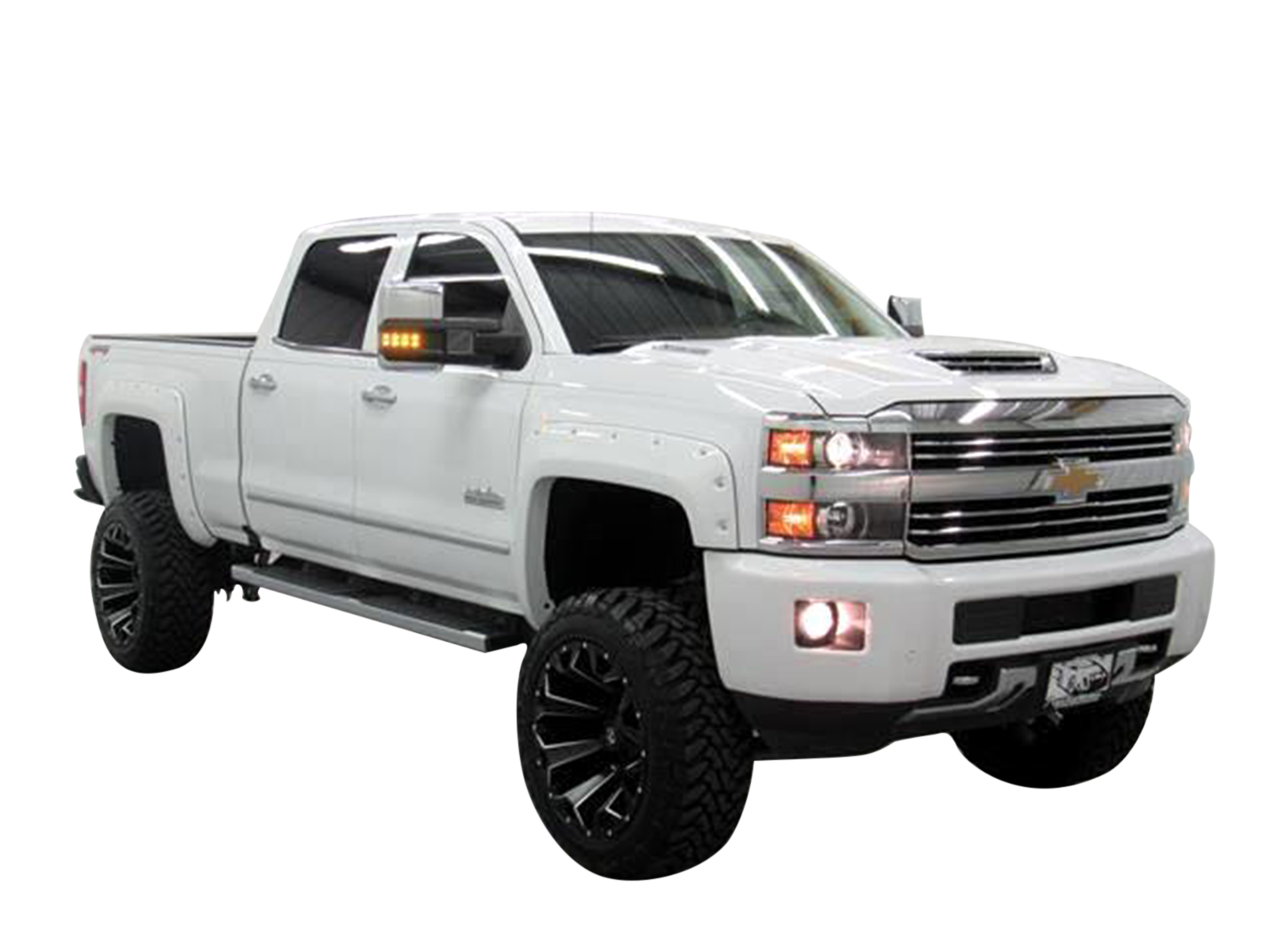 2015-2018 Chevrolet Silverado 2500 3500 Fender Flare Set - Bolt Style - 78.8" and 97.8" BED ONLY