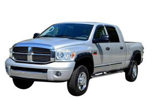 2002-2008 Dodge Ram 1500 2500 3500 Painted to Match Fender Flare Set - Bolt Style (Pocket Style)