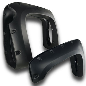 2007-2013 Chevrolet Silverado 1500 Short Bed 69.3" Fender Flare Set - Bolt Style (Pocket Style)